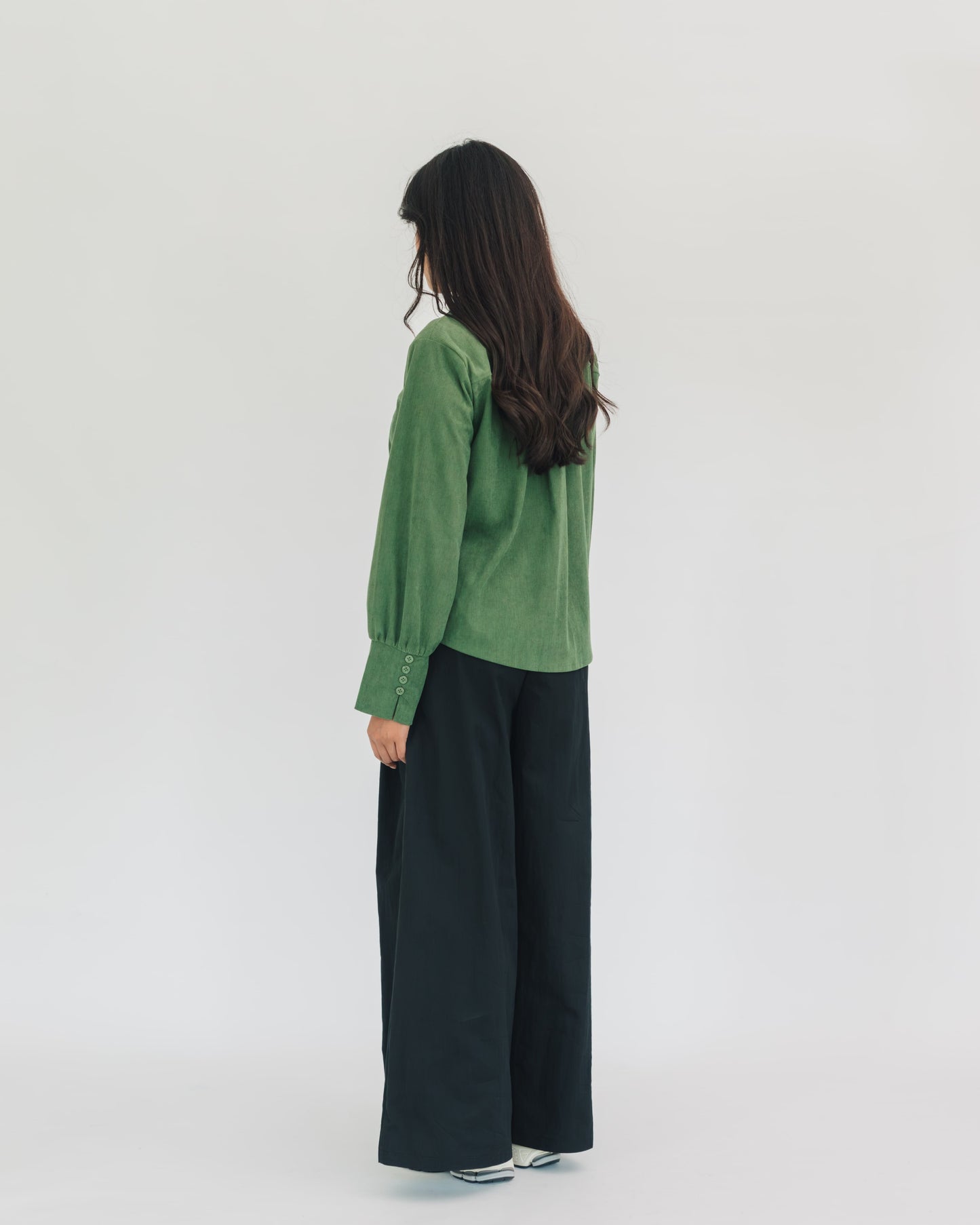 SUL SUL CODUROY IRREGULAR BLOUSE