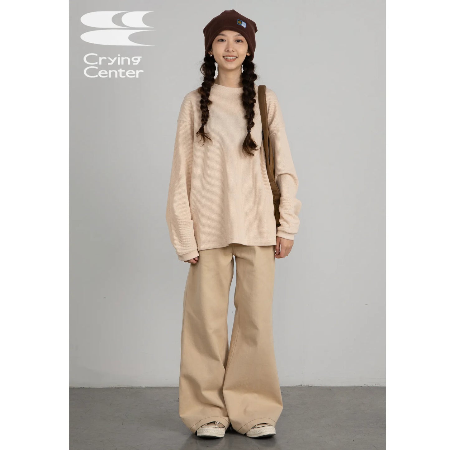 CROSSEMBROIDERED POCKET BELL BOTTOMS