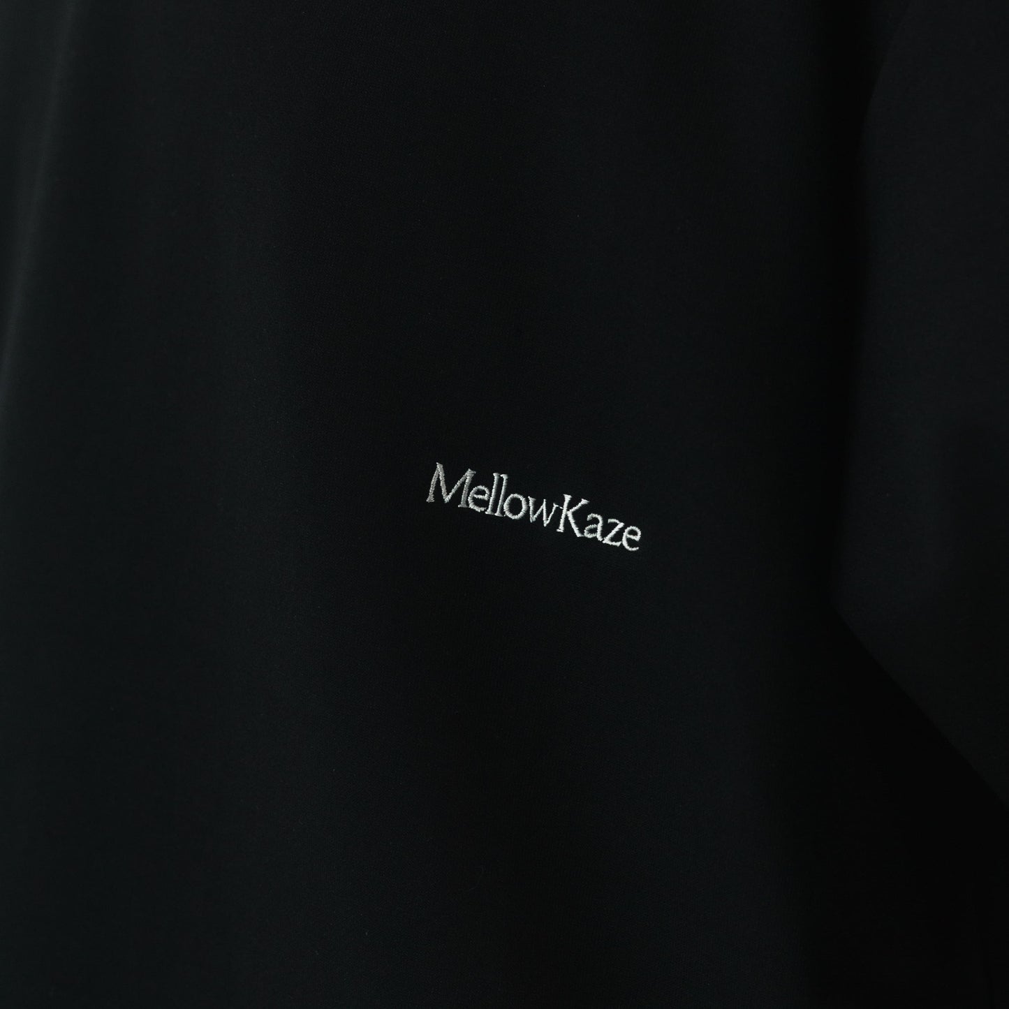 Mellow Kaze Typography Tee Black