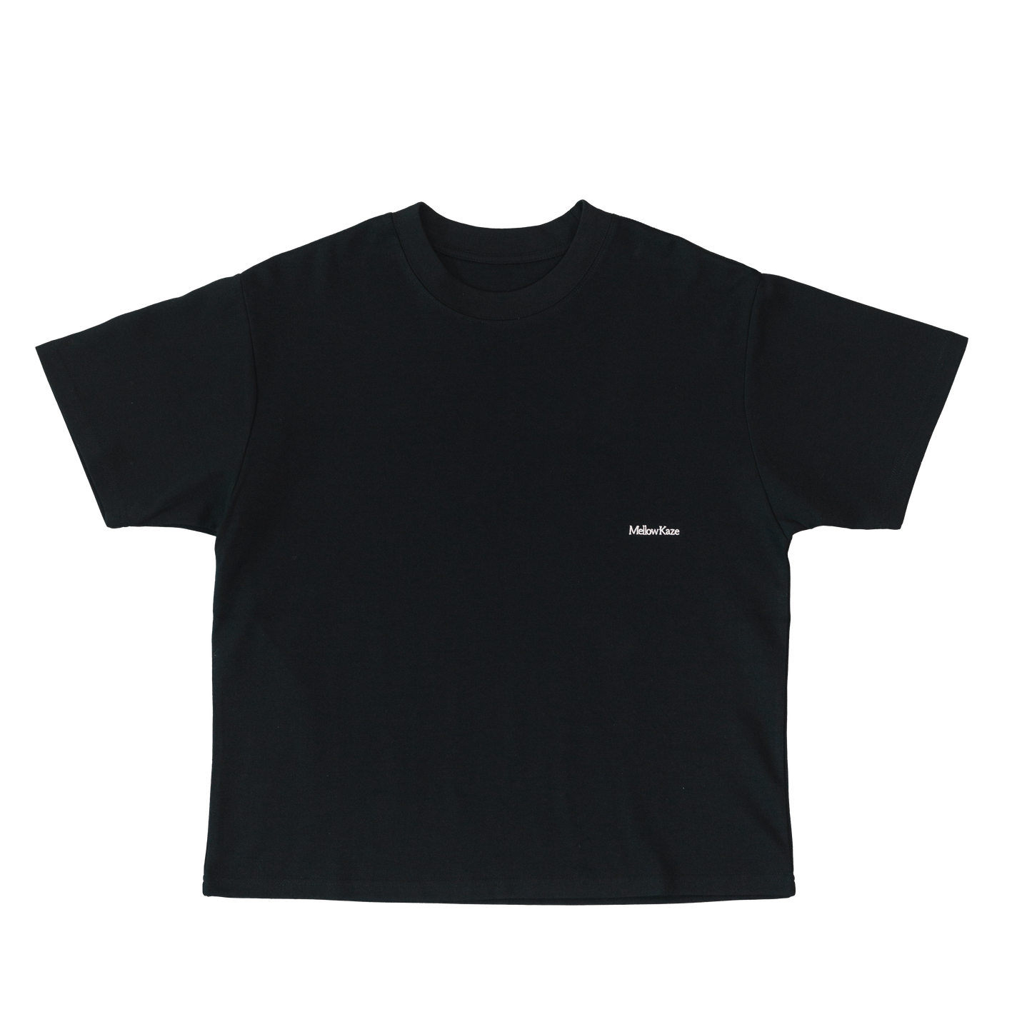 Mellow Kaze Typography Tee Black