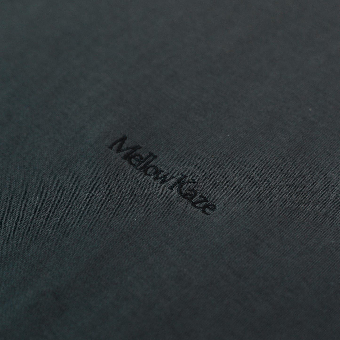 Mellow Kaze Typography Tee Grey