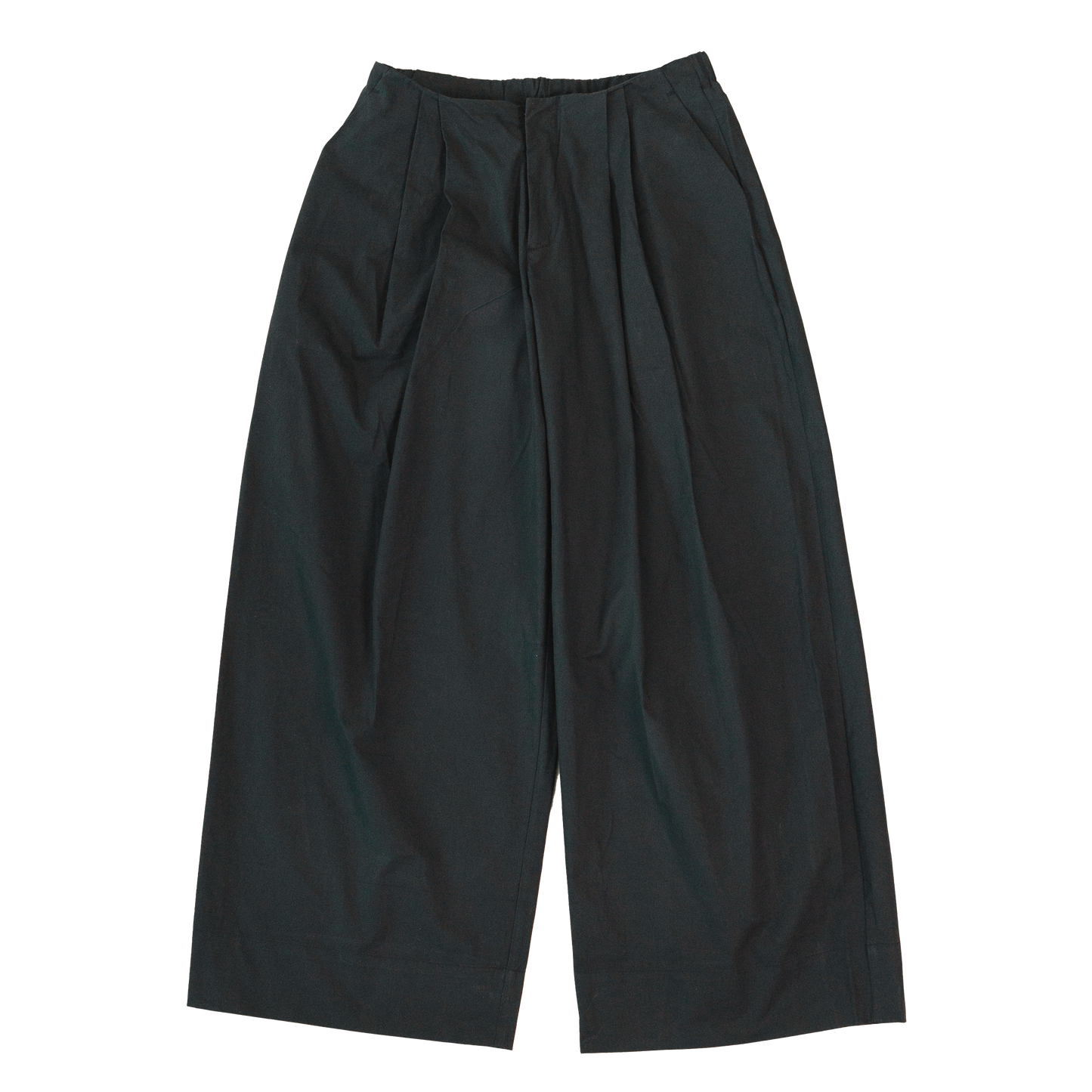 Mellow Kaze Pleated Casual Pants Black