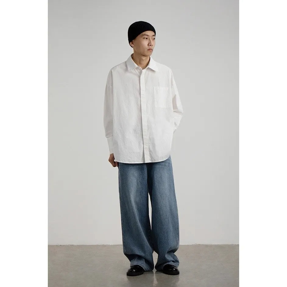 PURE COTTON LONG SLEEVE SHIRT