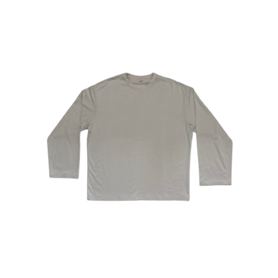 PLAIN WIDE LONG SLEEVE TEE