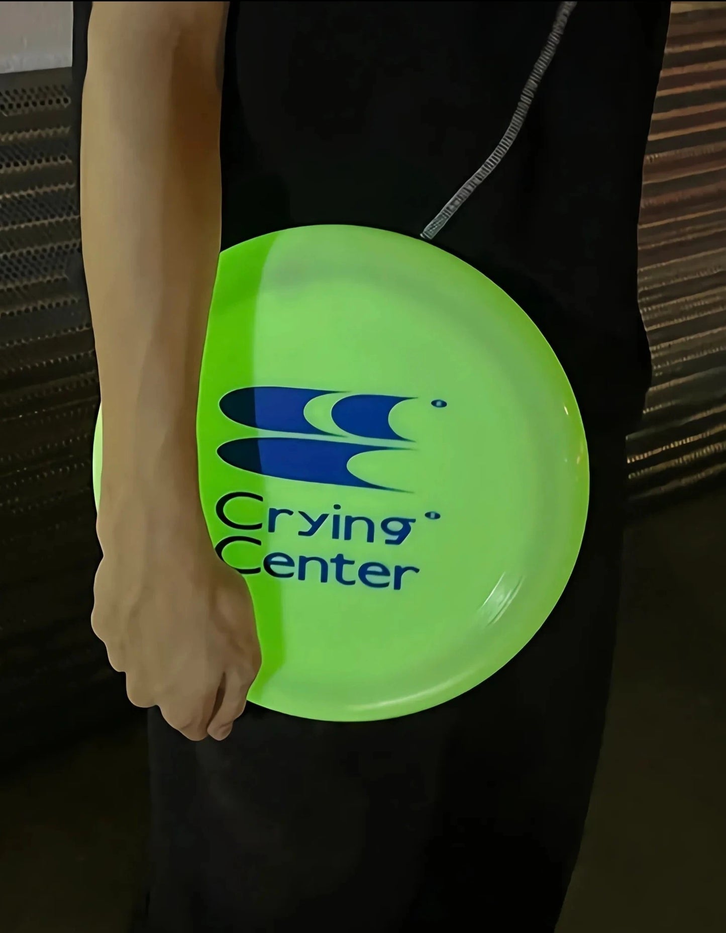 GLOW-IN-THE-DARK FRISBEE