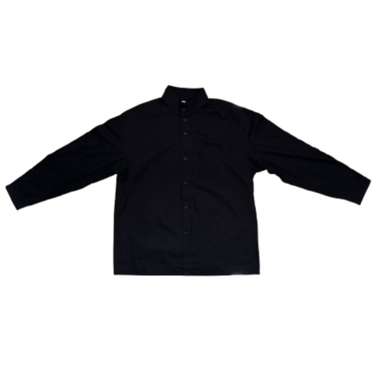 STAND COLLAR COTTON SHIRT