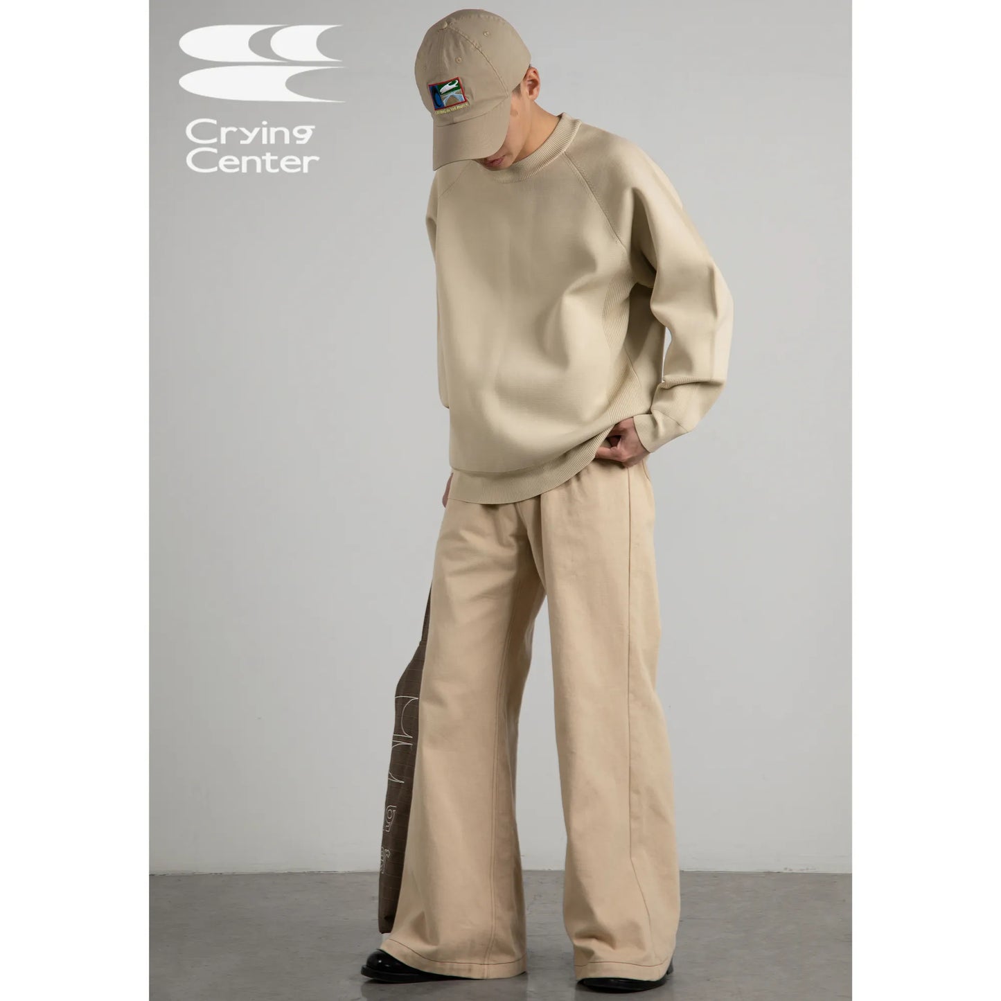 CROSSEMBROIDERED POCKET BELL BOTTOMS