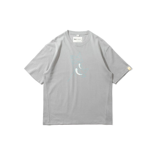 BAMBOO COTTON WATER GRAPHIC TEE