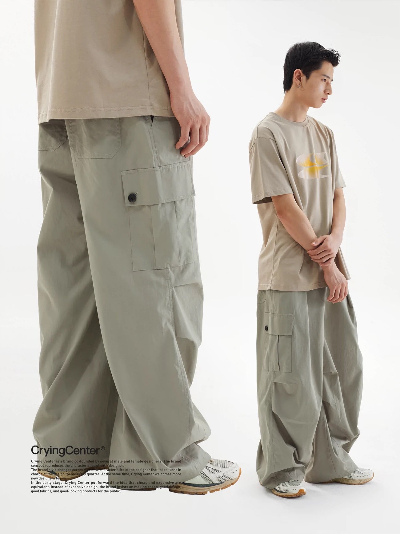 LOOSE CASUAL OVERSIZED CARGO PANTS