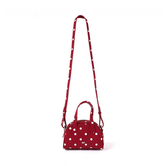 Polka Dot Boston Bag