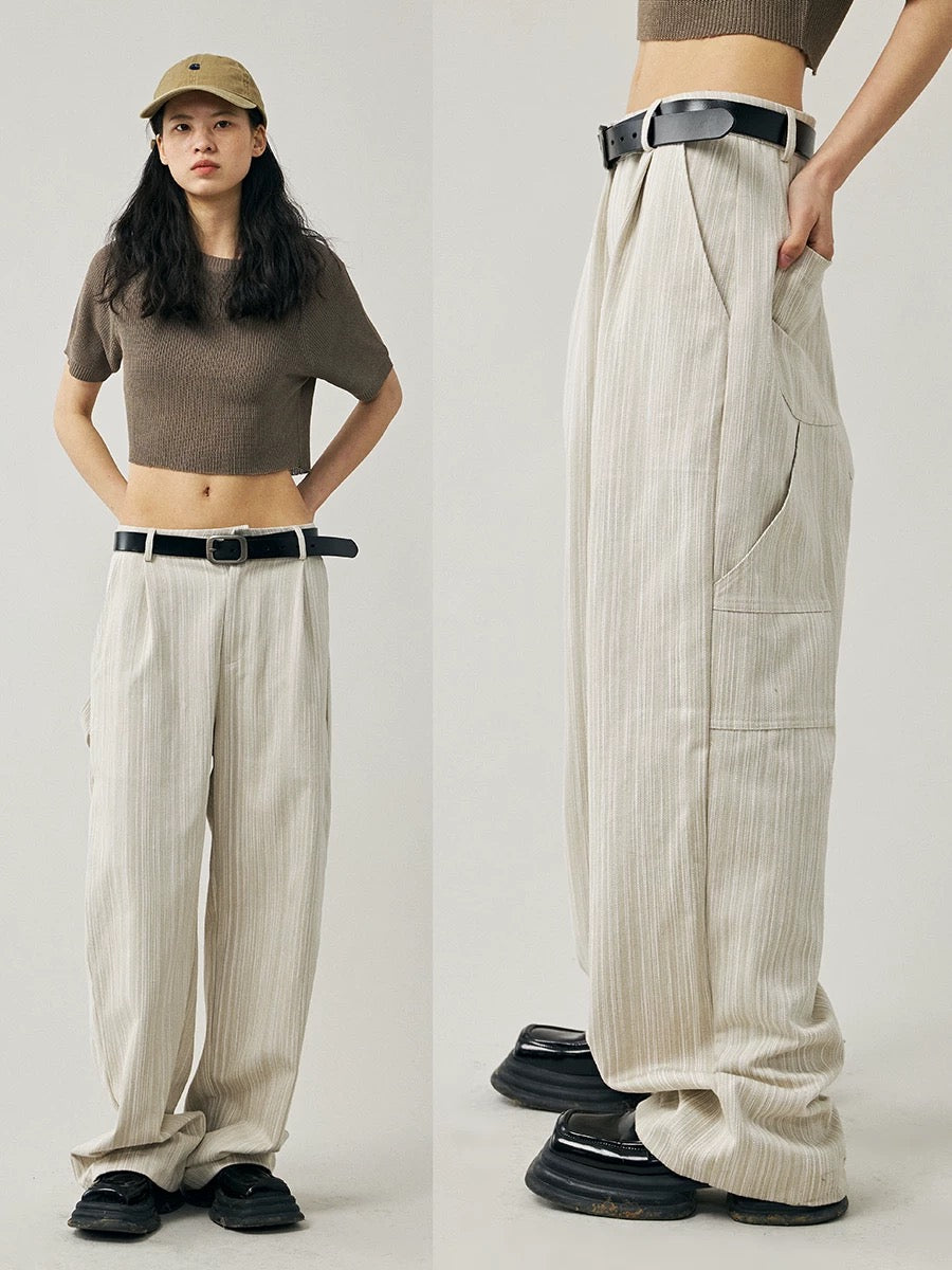 AMERICAN VINTAGE STRIPED PANTS