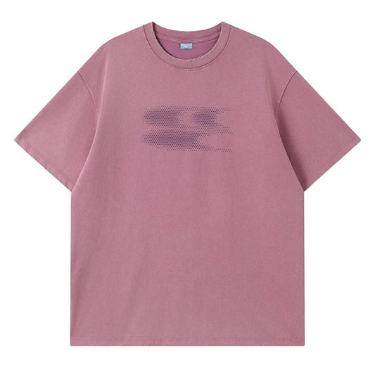 CLASSIC DISTRESSED SORONA TEE PURPLE