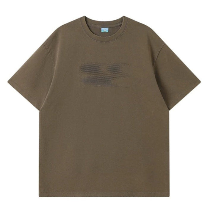 CLASSIC DISTRESSED SORONA TEE BROWN