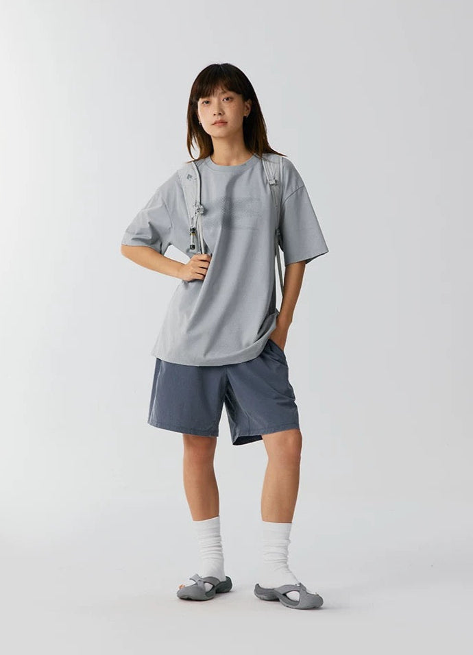 CLASSIC DISTRESSED SORONA TEE GREY